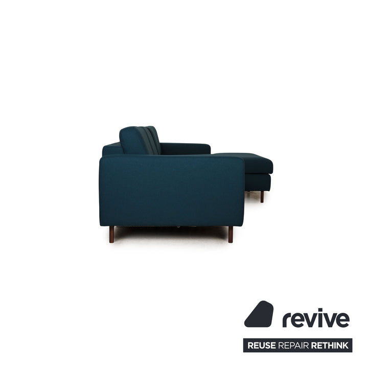 Bolia Scandinavia Remix Stoff Sofa Blau Ecksofa Couch Funktion Schlafsofa