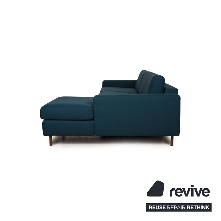 Bolia Scandinavia Remix Stoff Sofa Blau Ecksofa Couch Funktion Schlafsofa