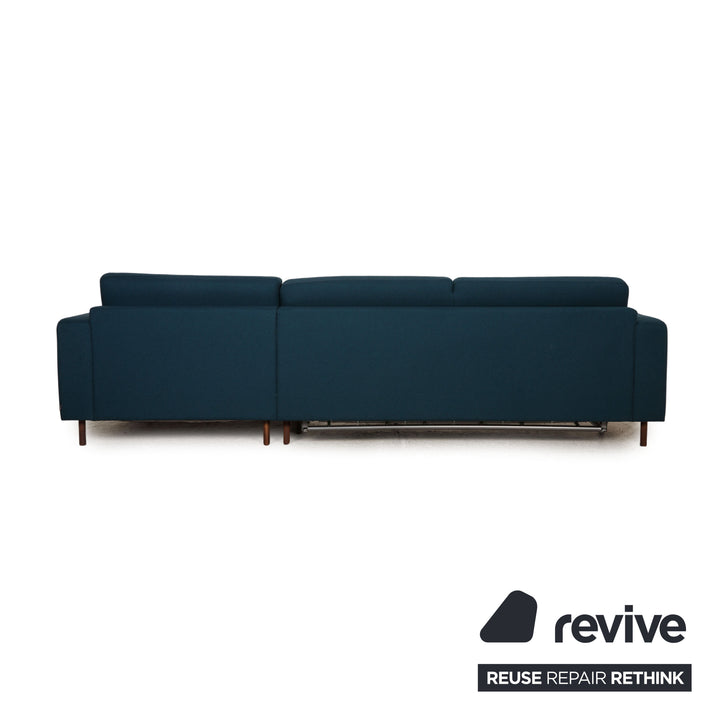 Bolia Scandinavia Remix Stoff Sofa Blau Ecksofa Couch Funktion Schlafsofa