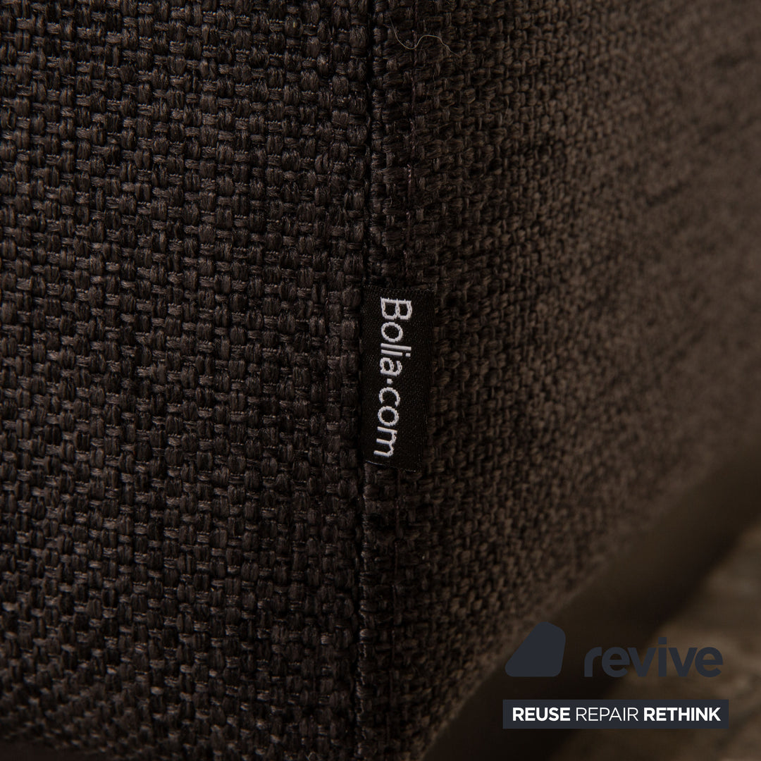 Bolia Sepia Fabric Pouf Grey