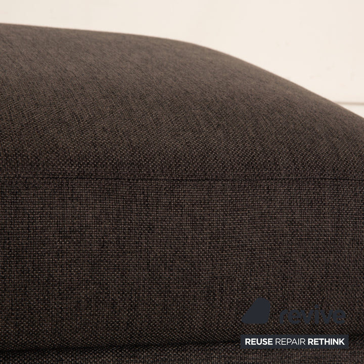 Bolia Sepia Fabric Pouf Grey