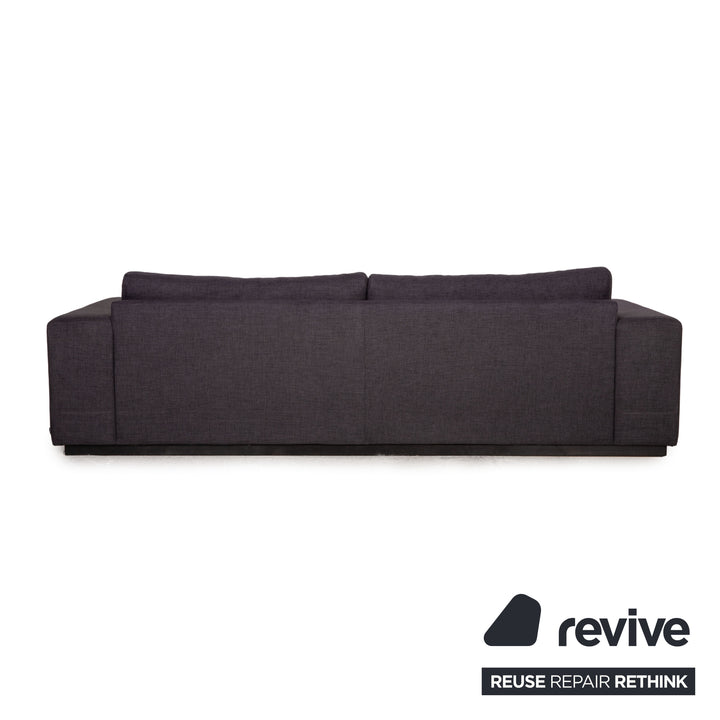 Bolia Sepia Stoff Sofa Grau Dreisitzer Couch