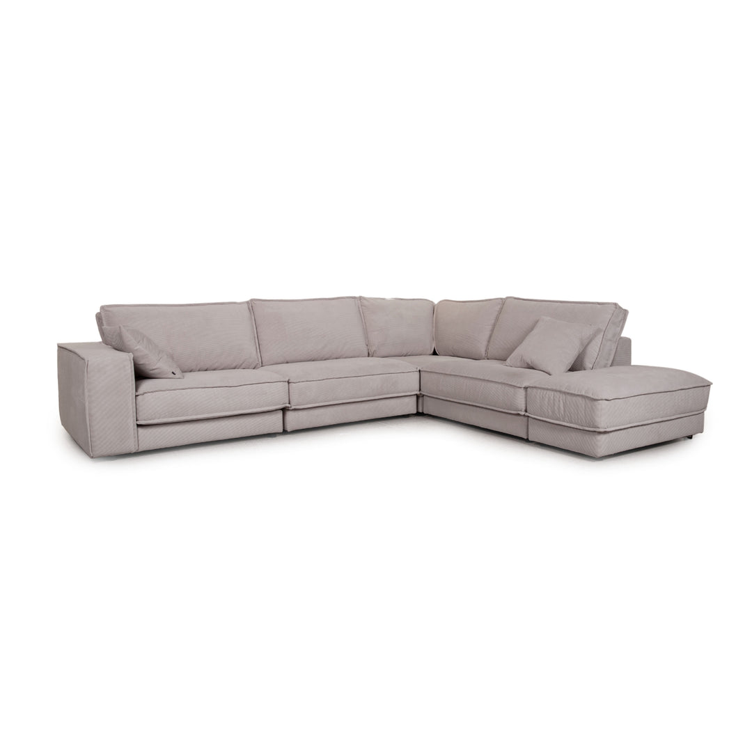 Bolia Noora velvet fabric (Linea, Beige) sofa beige corner sofa couch