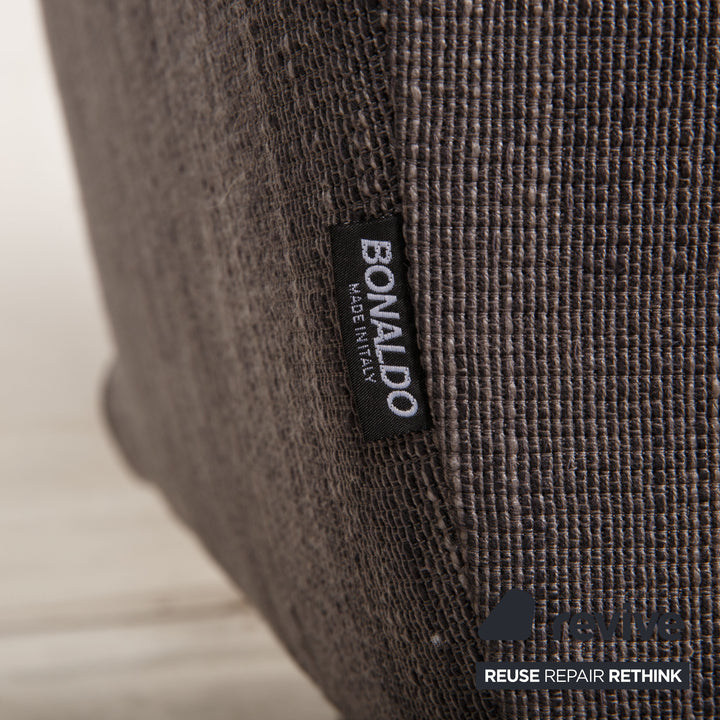 Bonaldo Lars fabric stool grey