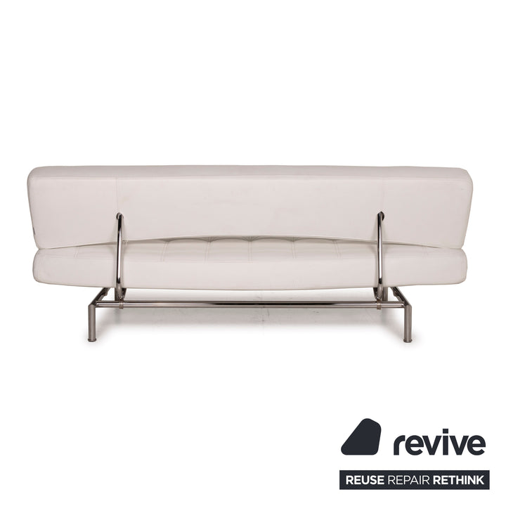 Bonaldo Pierrot King Leder Sofa Weiß Dreisitzer Schlafsofa Schlaffunktion