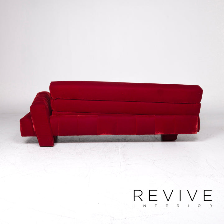 Bretz Confucius Designer Velvet Fabric Sofa Set Three Seater #9307