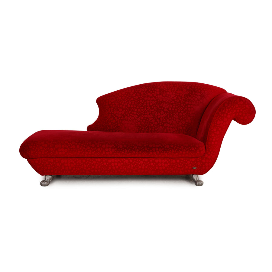 Bretz LouLou fabric lounger red