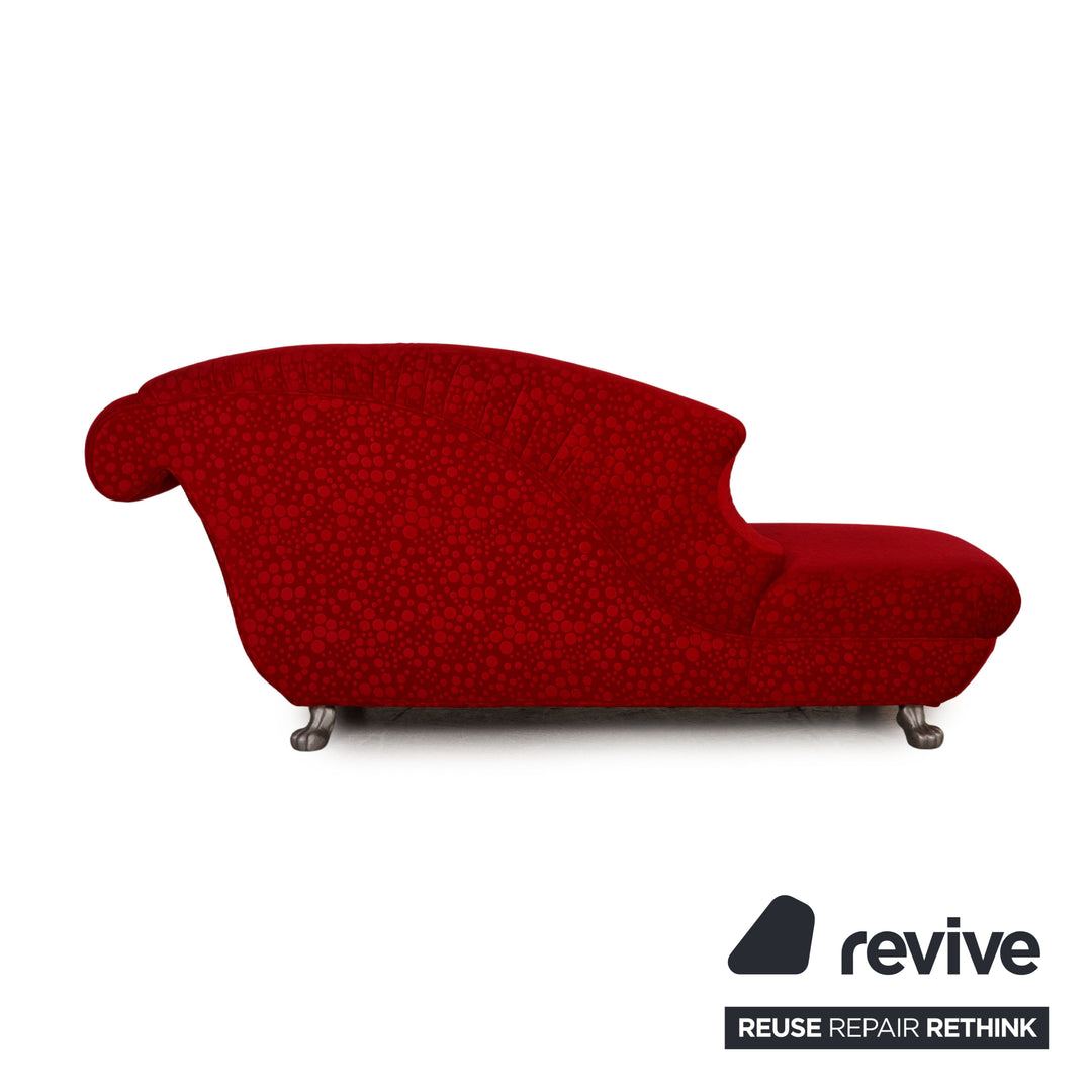Bretz LouLou fabric lounger red