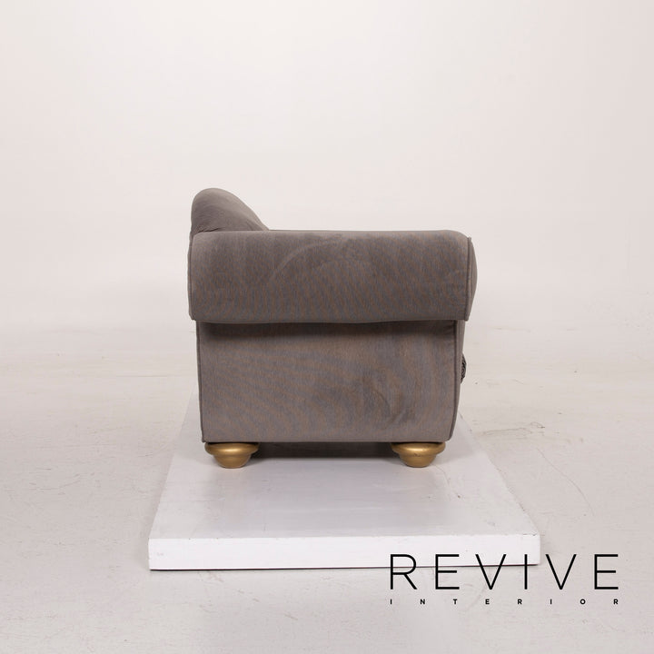 Bretz LouLou Fabric Sofa Gray Two Seater Velvet #15154