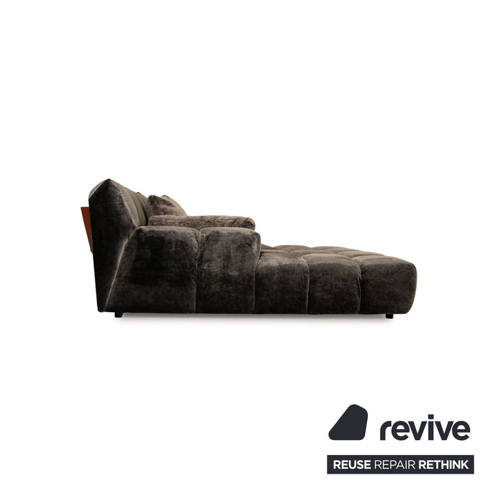 Bretz Ocean 7 Fabric Corner Sofa Gray Sofa Couch