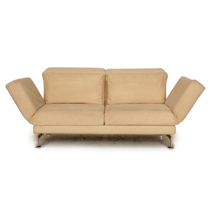 Brühl Moule Stoff Zweisitzer Creme Sofa Couch Funktion