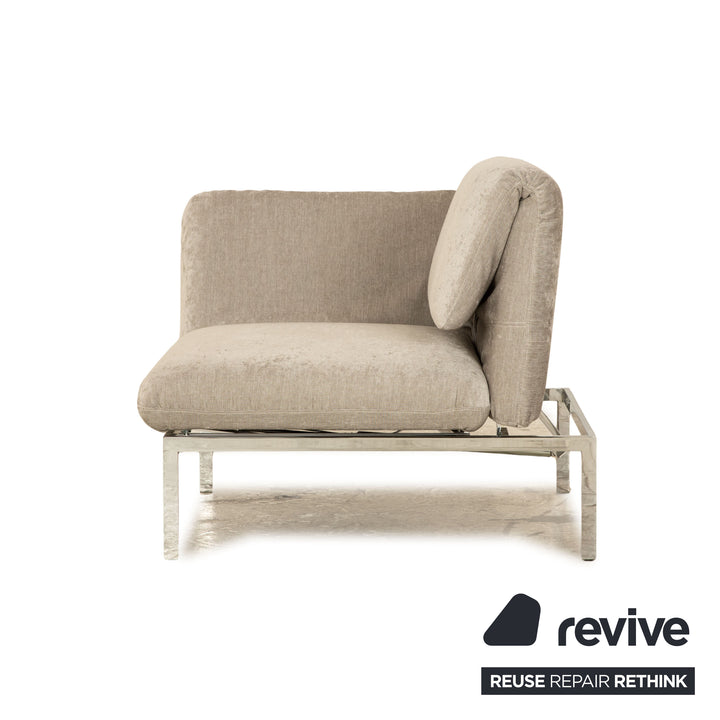 Brühl Roro fabric armchair brown manual function relaxation function