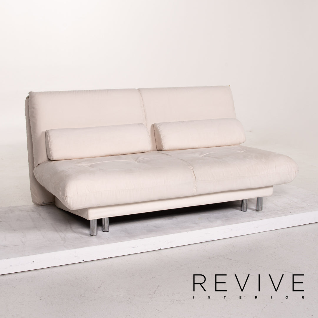 Brühl & Sippold Quint Stoff Schlafsofa Creme Zweisitzer Funktion Schlaffunktion Sofa Couch #