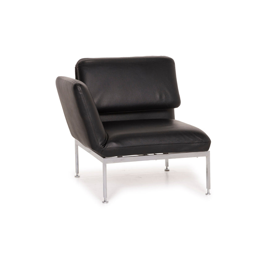 Brühl &amp; Sippold Roro Leather Armchair Black Function lounger relaxation function