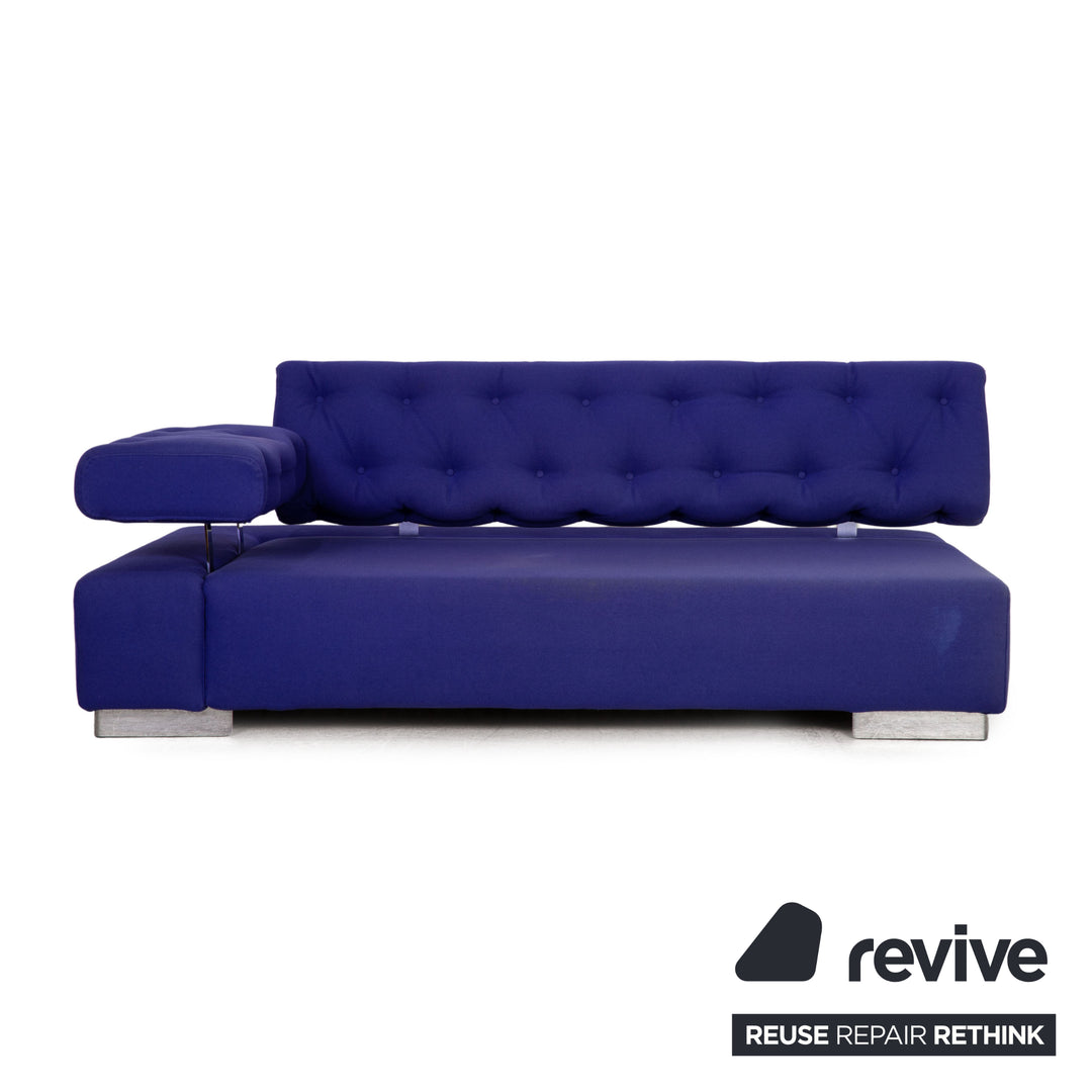 Brühl Stoff Liege Blau Sofa Couch Funktion Daybed