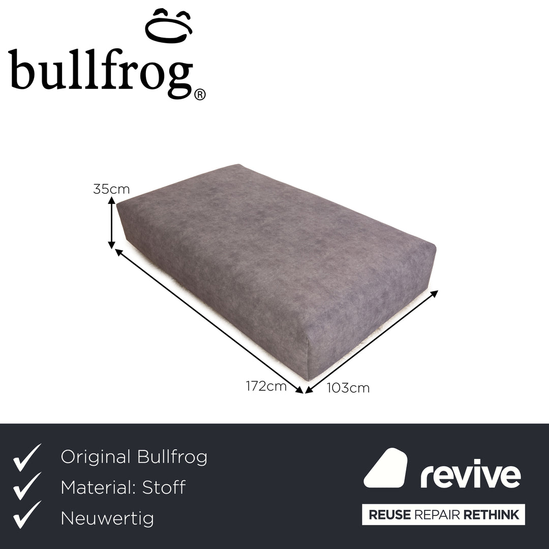 Bullfrog Iwan Stoff Liege Daybed Grau