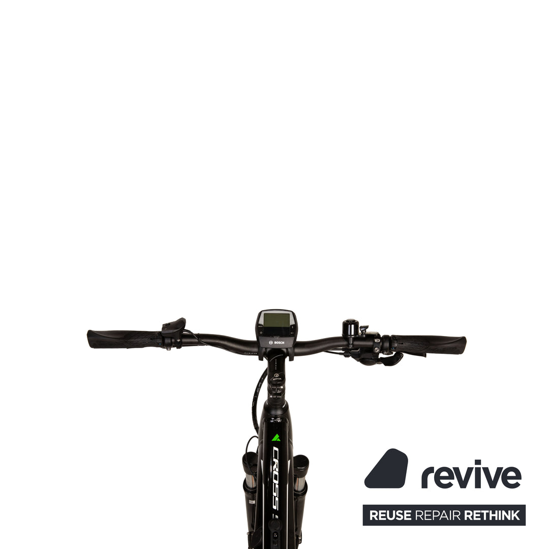 bulls trekking e bike street cx test Bulls E-Trekking Bike Cross Street E1 CX 2020 Schwarz Aluminium - 2. Hand