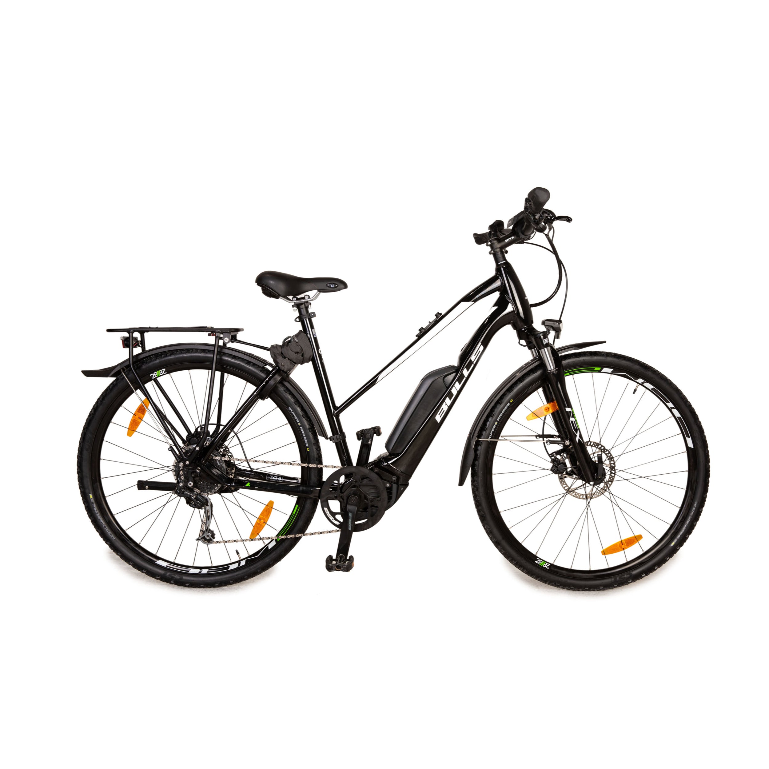 bulls trekking e bike street cx Bulls E-Trekking Bike Cross Street E1 CX 2020 Schwarz Aluminium - 2. Hand