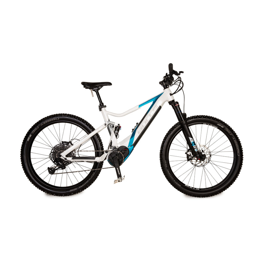 mountainbike weiß blau Bulls E-Mountainbike E-STREAM EVA TR2 750 2020 Weiß Aluminium - 2. Hand