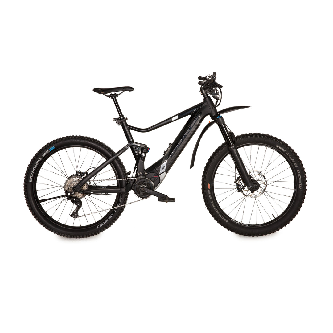 bulls fahrräder 2019 Bulls E-Mountainbike E-STREAM EVO AM 4 750 27,5+ 2019 Schwarz Aluminium - 2. Hand