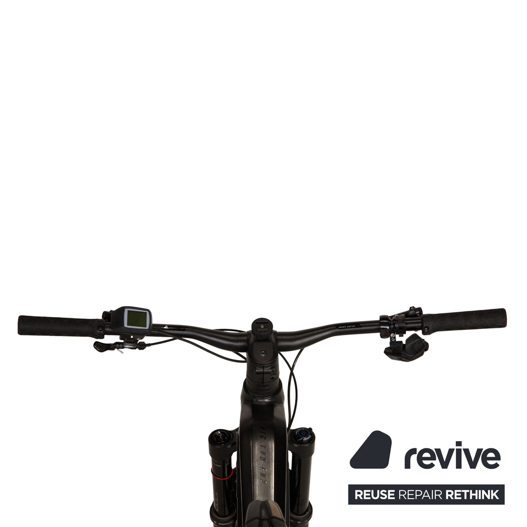 bulls fahrrad matt schwarz Bulls E-Mountainbike EVO EN 2 2021 Schwarz Aluminium - 2. Hand