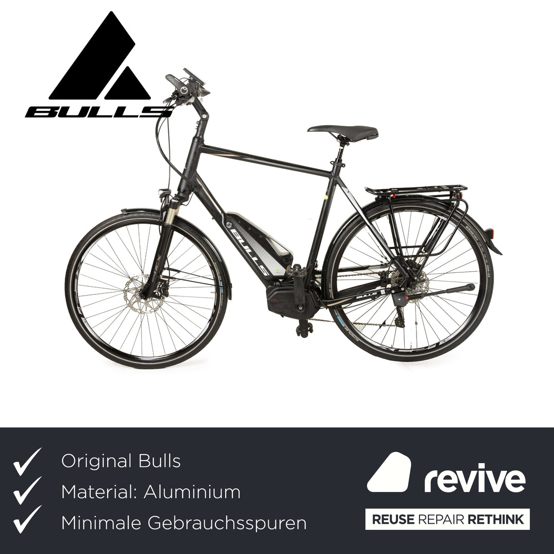 Bulls Green Mover Lacuba Plus 2017 Aluminum Bicycle Black City E-Bike RH 61