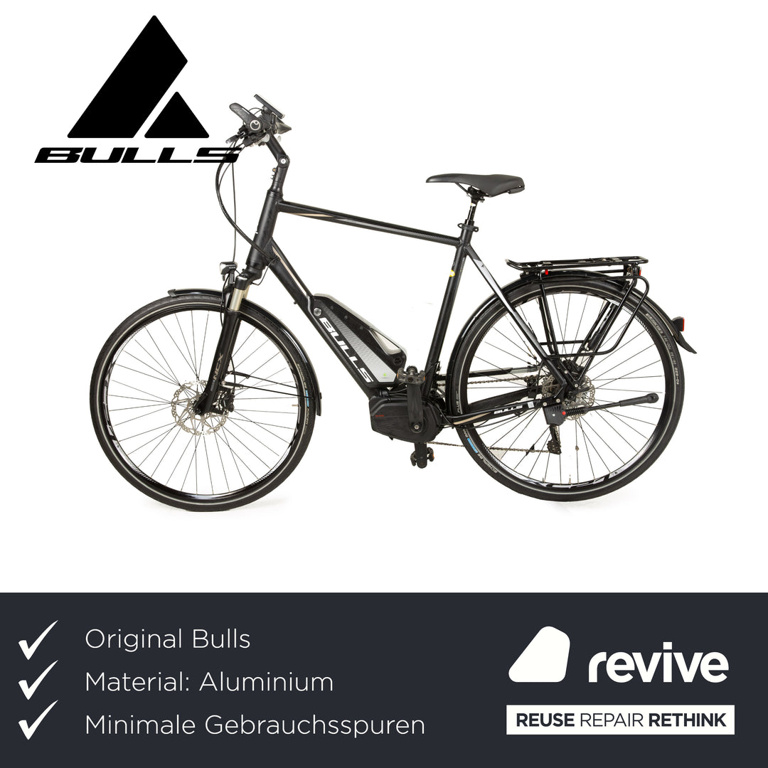 bulls green mover mountainbike Bulls E-City Bike Green Mover Lacuba Plus 2017 Schwarz Aluminium - 2. Hand