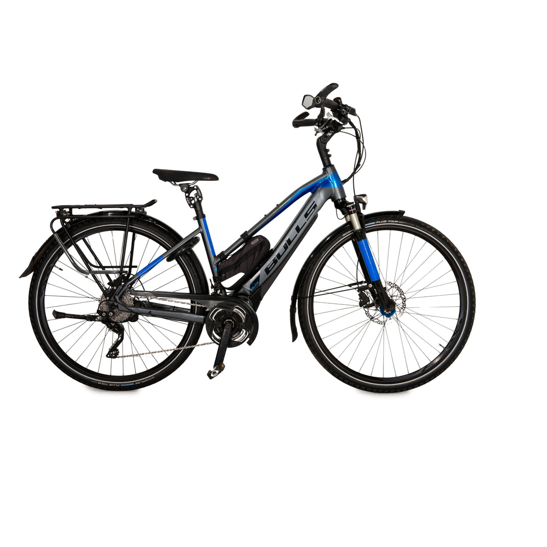 bulls trekking fahrrad Bulls E-Trekking Bike LACUBA EVO 25 2018 Grau Aluminium - 2. Hand
