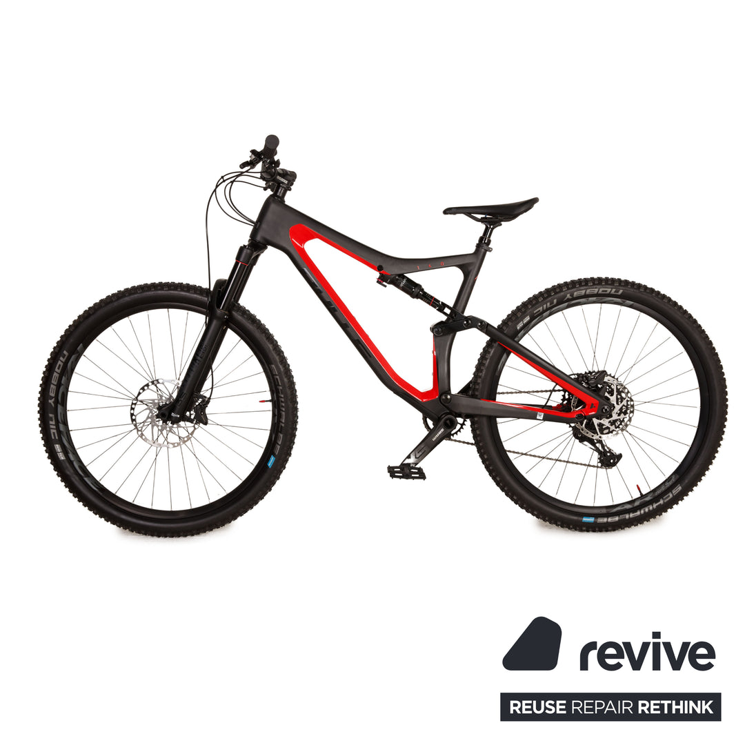 Bulls Wild Ronin 1 2021 Carbon Mountain Bike Black Red RH 51 Bicycle Fully