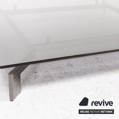Busnelli Glas Couchtisch Anthrazit Tisch #12885