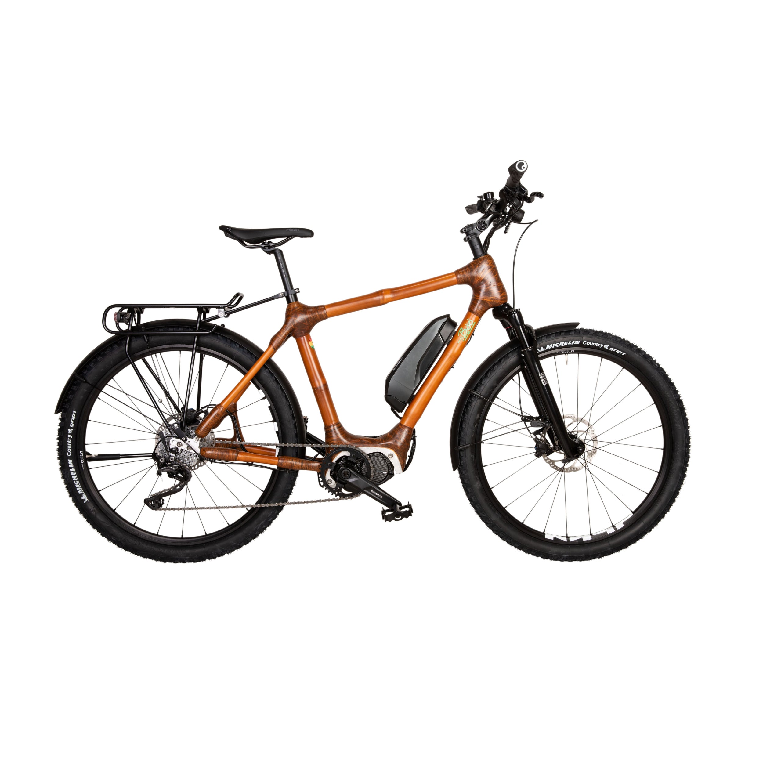 my Boo E-Trekking Bike my Jacobu 2021 Braun Bambus - 2. Hand