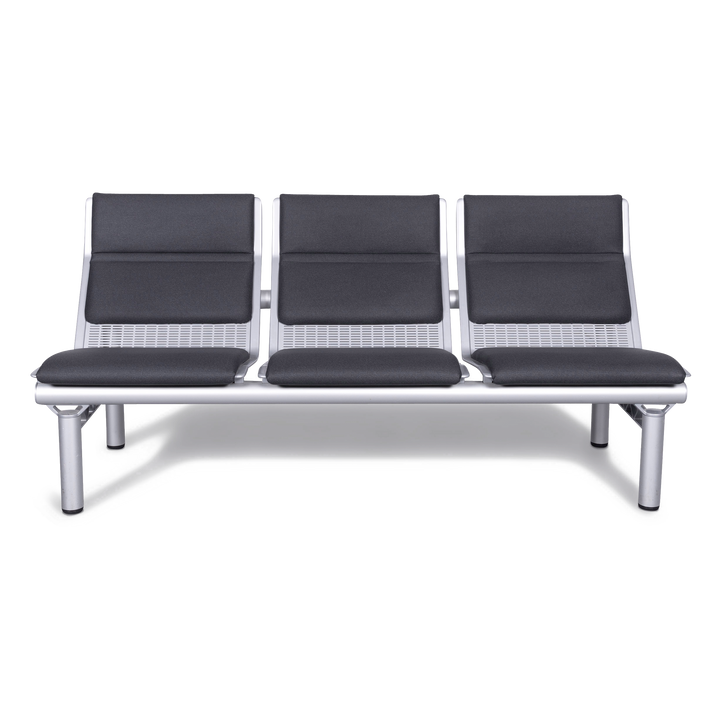 Wilkhahn Tubis fabric sofa anthracite three-seater bench #6698