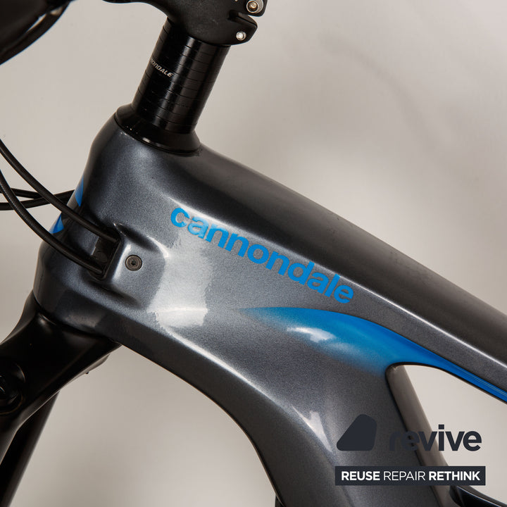 Cannondale HABIT NEO 3 2020 Carbon E-Mountainbike Grau Blau RG M Fahrrad Fully