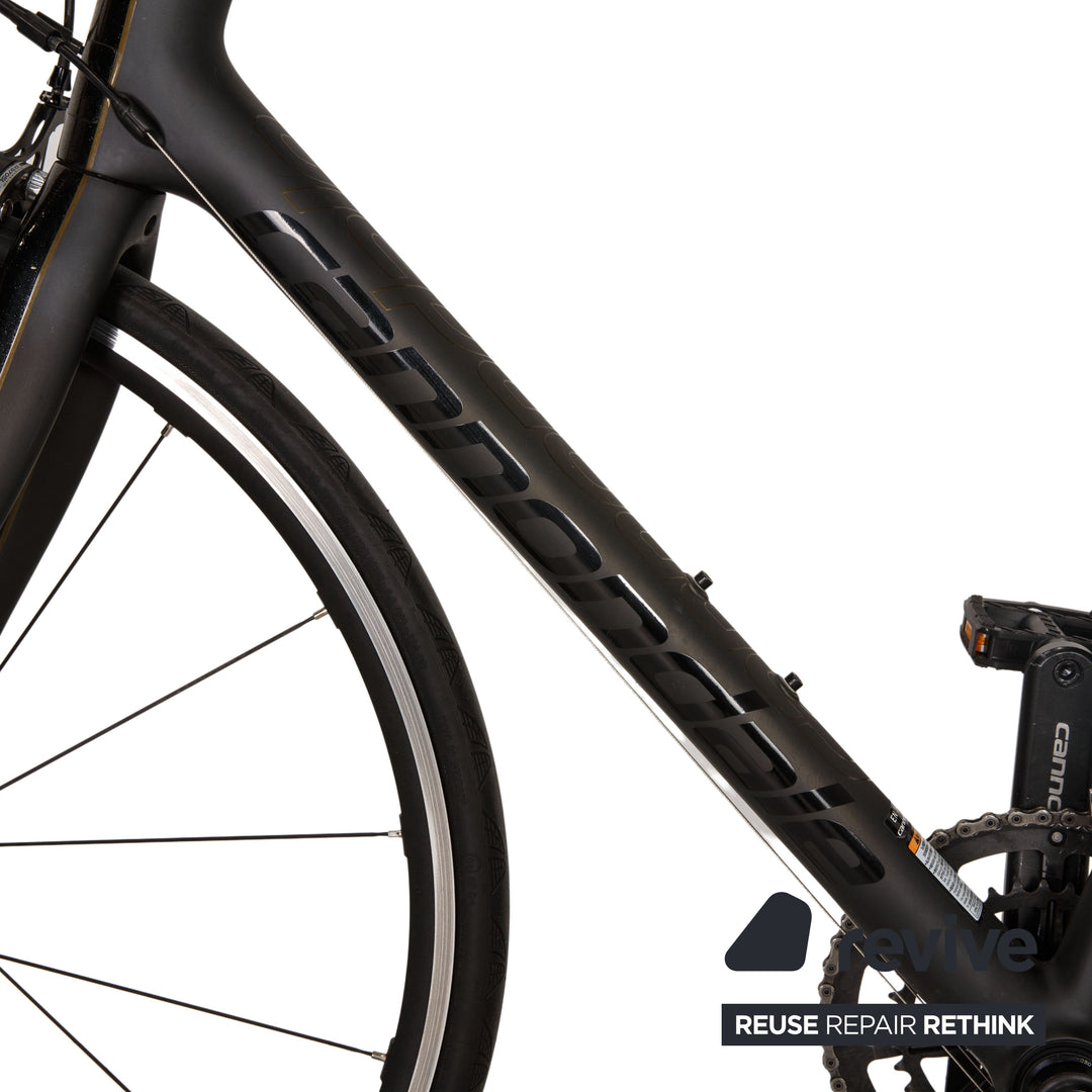 rennrad rh 56 körpergröße Cannondale Rennrad SUPERSIX EVO BLACK INC. 2015 Grau Carbon - 2. Hand