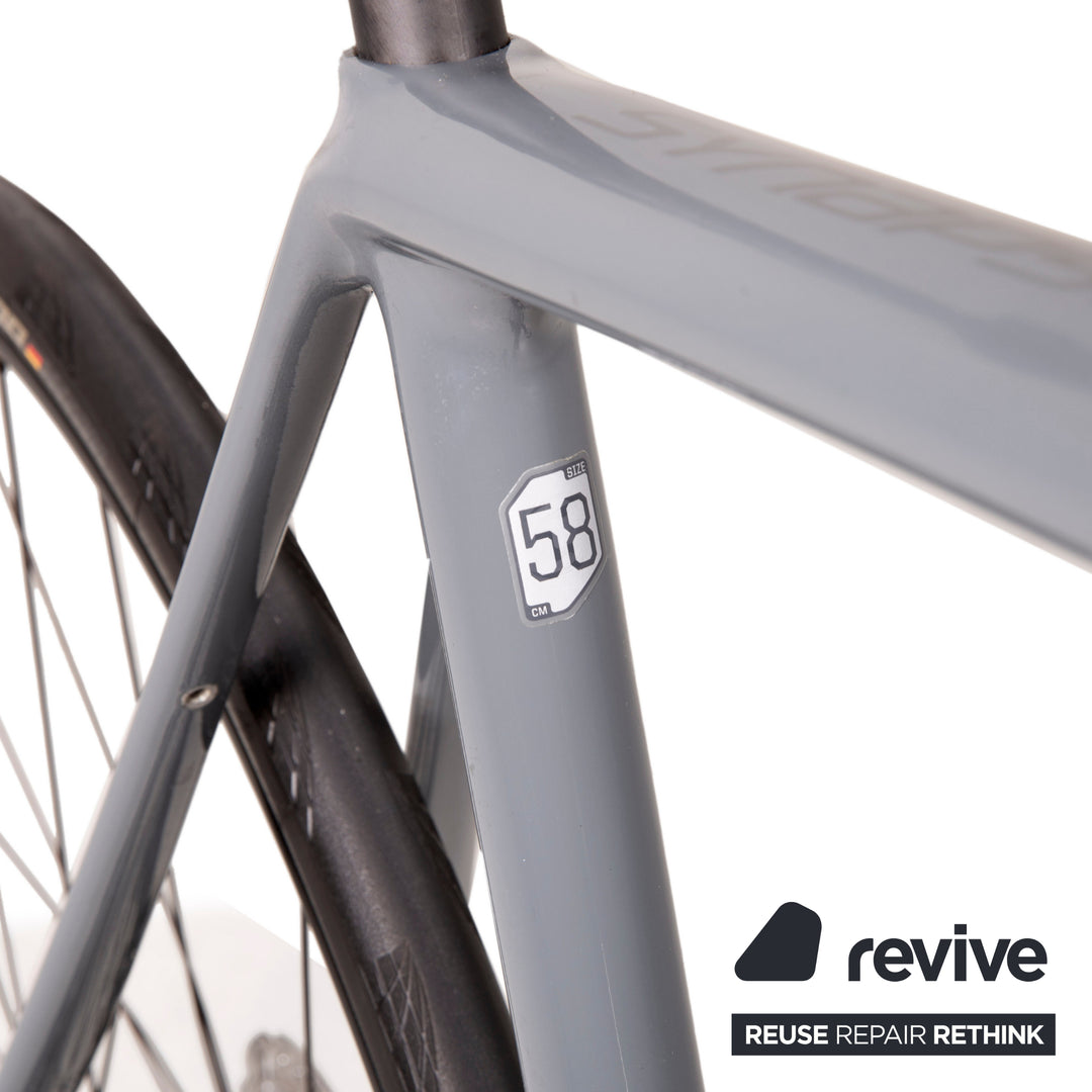 Cannondale Rennrad SYNAPSE CARBON DISC ULTEGRA 2019 Grau Metall