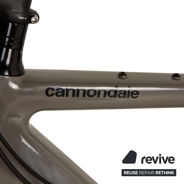 Cannondale Topstone Carbon Lefty 3 2021 Carbon Gravelbike Grau RG M Fahrrad