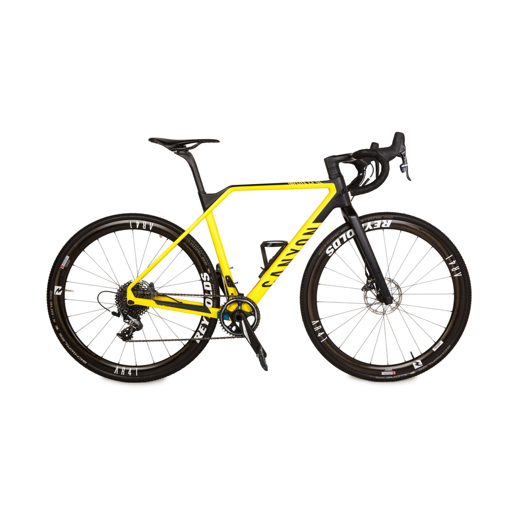 Canyon E-Rennrad INFLITE CF SL RACE 2019 Gelb Carbon Hand