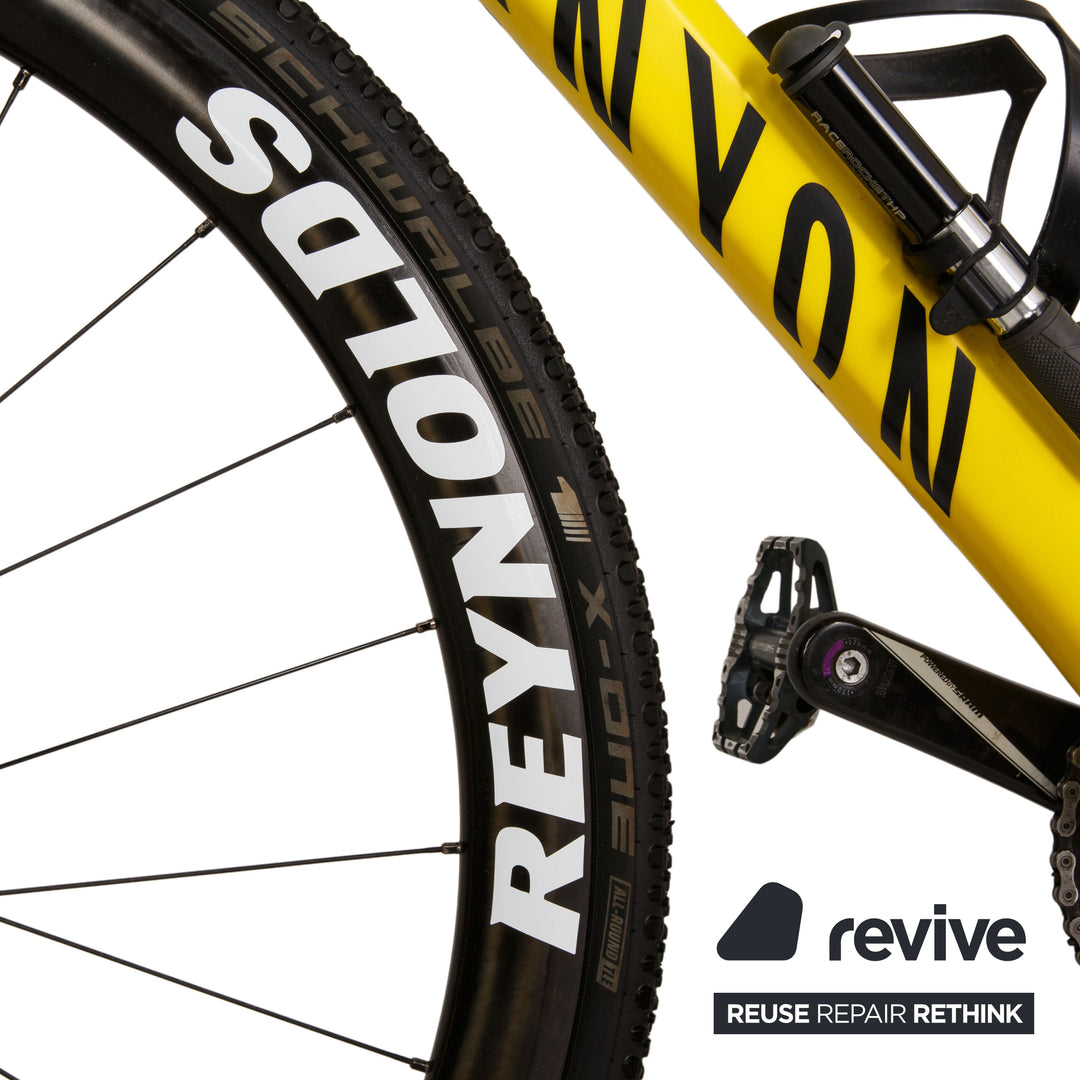 canyon rennrad gelb Canyon E-Rennrad INFLITE CF SL 8.0 RACE 2019 Gelb Carbon - 2. Hand