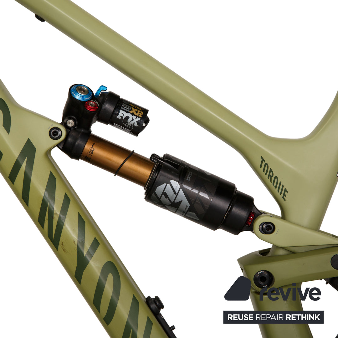 canyon mountainbike fully Canyon Mountainbike TORQUE CF 9 27.5 2022 Grün Carbon - 2. Hand