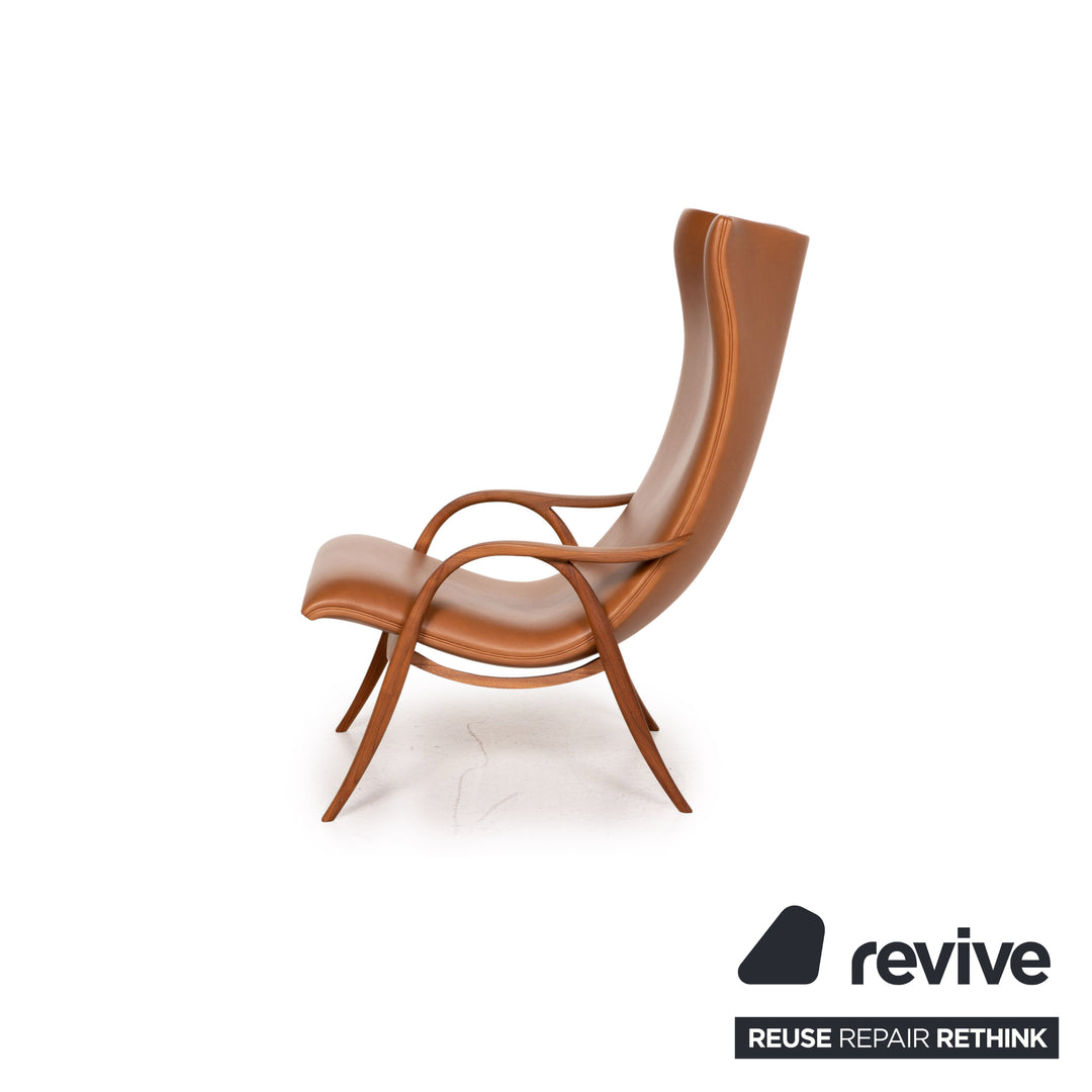 Carl Hansen & Søn Sessel Braun Leder