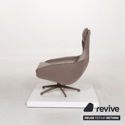 Cassina Cab 423 Leder Sessel Braun Graubraun #13044