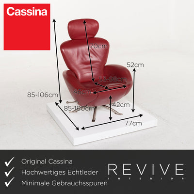 Cassina Dodo Leder Sessel Relaxfunktion #13104