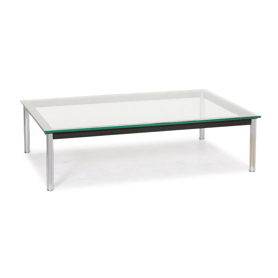 Cassina LC 10-P glass coffee table table #12803