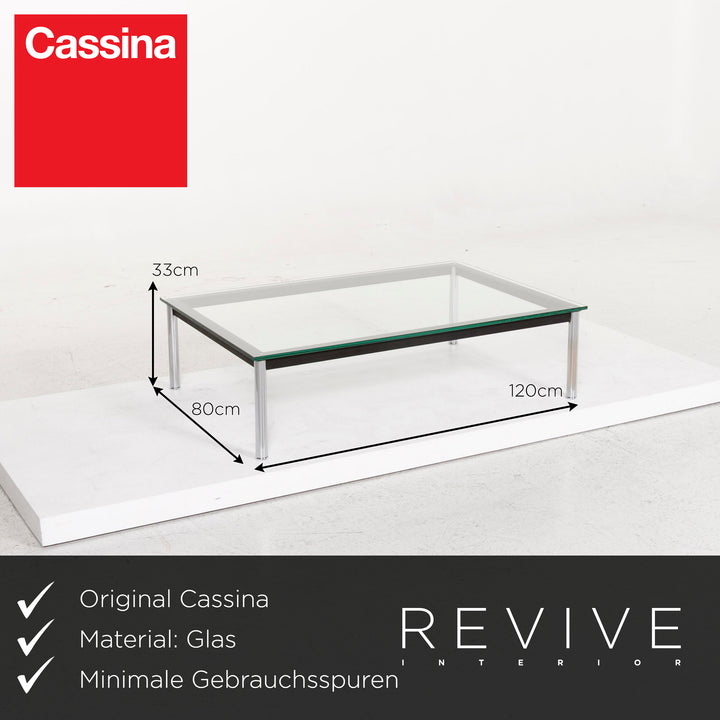Cassina LC 10-P Glas CouchtischTisch #12803