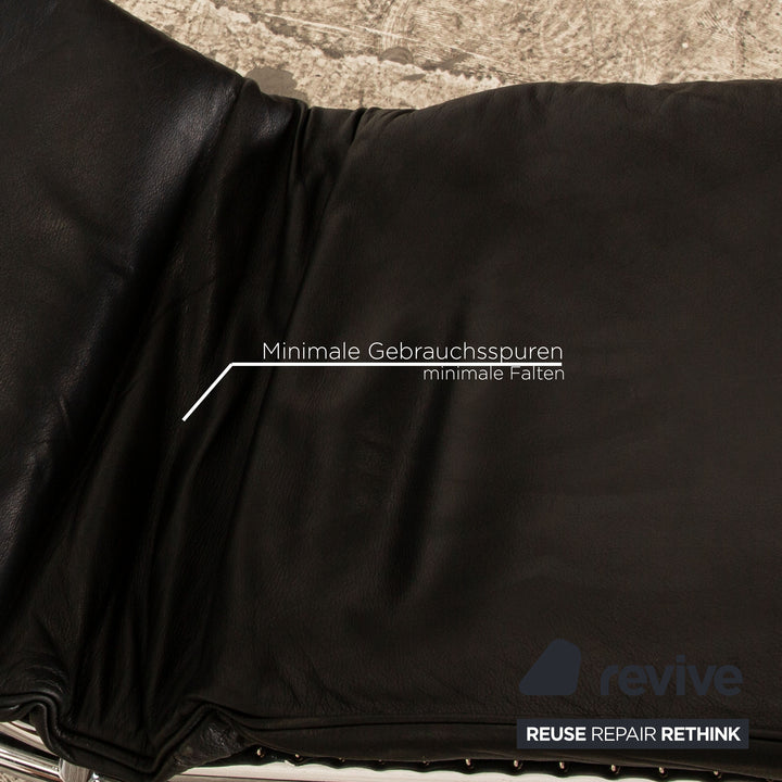 Cassina Le Corbusier LC 4 Leder Liege Schwarz Funktion