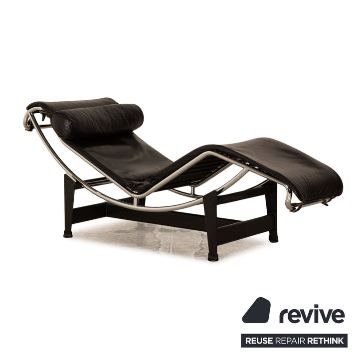 Cassina Le Corbusier LC 4 Leder Liege Schwarz Funktion