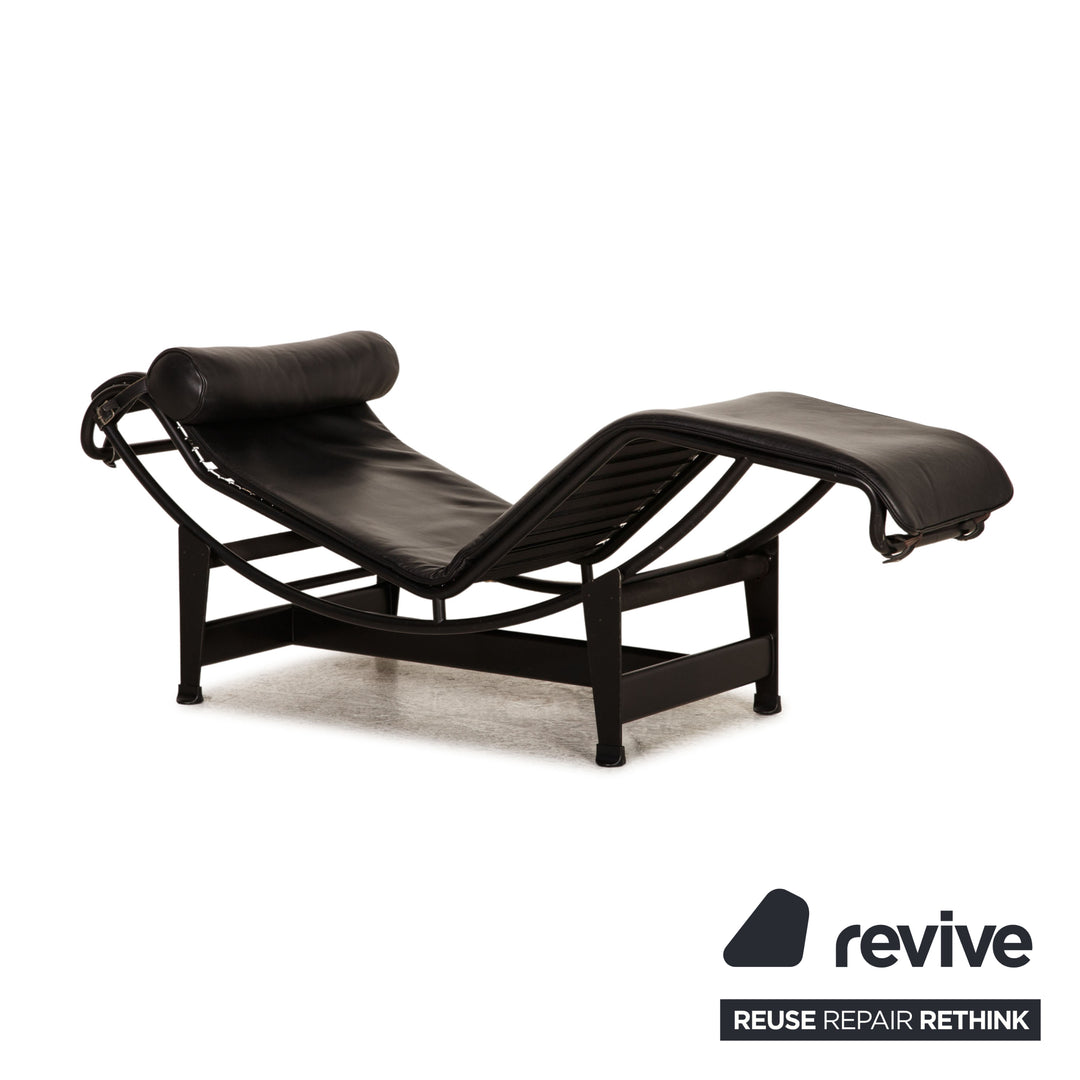Cassina Le Corbusier LC 4 Leder Liege Schwarz Relaxliege Relaxfunktion Funktion