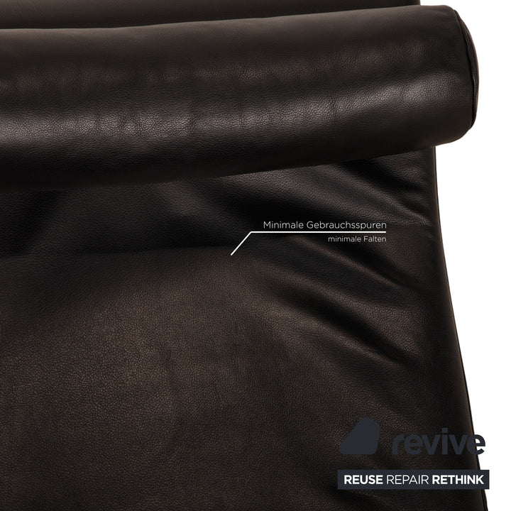 Cassina Le Corbusier LC 4 Leder Liege Schwarz Relaxliege Relaxfunktion Funktion