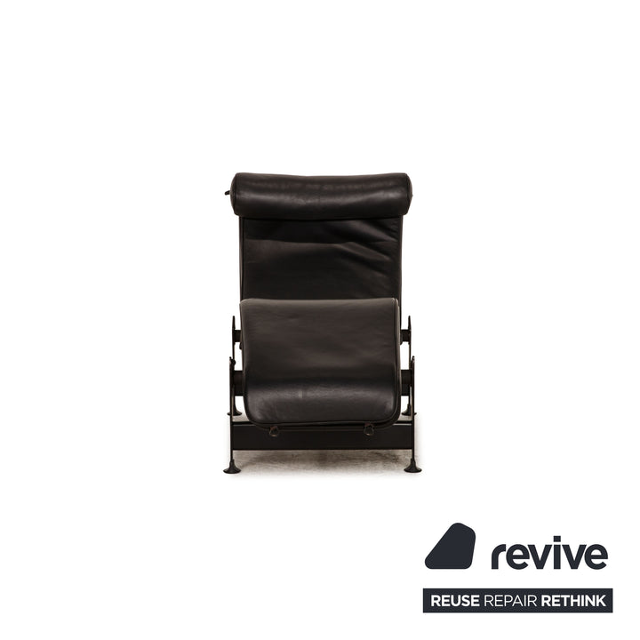 Cassina Le Corbusier LC 4 Leder Liege Schwarz Relaxliege Relaxfunktion Funktion