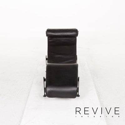 Cassina Le Corbusier LC 4 Leder Liege Schwarz Relaxliege Relaxfunktion Funktion #12957